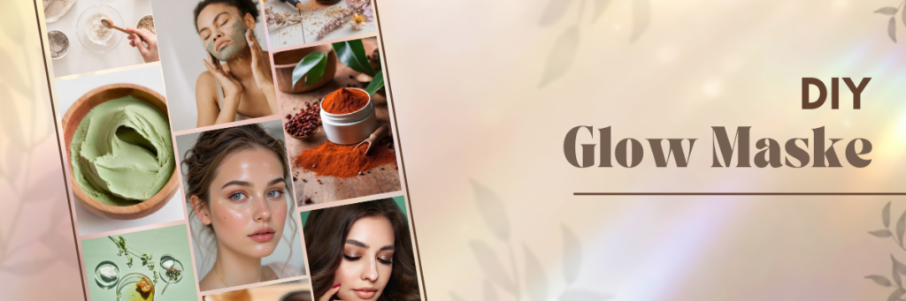 DIY Glow Maske, Gesichtsmaske selber machen